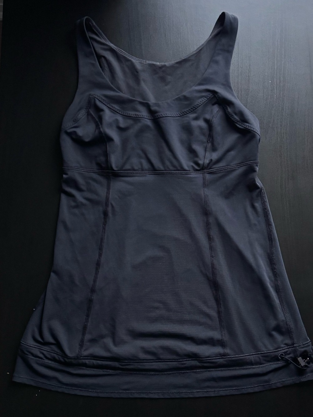 Lululemon Tank Top W/ Cinch in Black